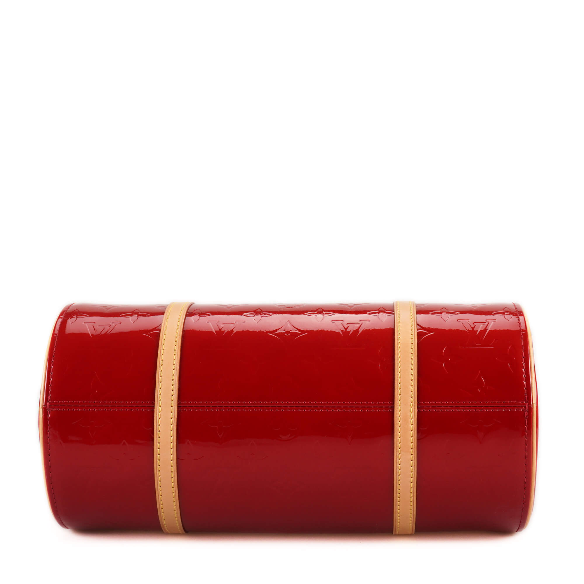 Louis Vuitton - Red Monogram Vernis Leather Papillon Bag